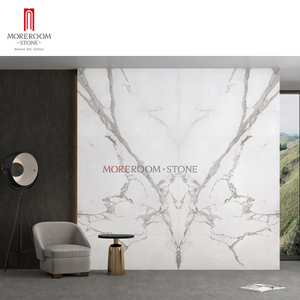 Dalles de pierre frittée de 6 mm, polies, antidérapantes, modernes, pour murs de salon extérieur et de couloir - Product Image 1