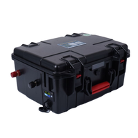 Baterai sepeda motor Ion Lithium 12v 400ah luar ruangan kualitas tinggi untuk perahu