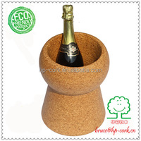 Offre Spéciale XL Champagne Liège Seau À Glace En Acier Liège Écologique Étanche Refroidisseur De Vin Amoureux Fêtes Liège Caves Pinces