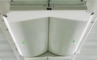 Système de refroidissement Fenêtre de ventilation au plafond papillon pour équipement d'élevage de volailles et de porcs