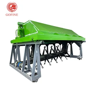 Pluimveemest Baan Compostdraaier Voor Compostmachine