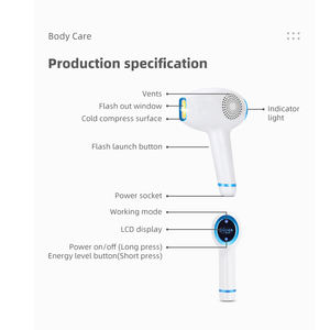 ระบบกำจัดขน PAKISS IPL, แผ่นทำความเย็นและลดความเจ็บปวด, ปลอดภัยสำหรับผิวขาวและ<span class=keywords><strong>ผิว</strong></span><span class=keywords><strong>เหลือง</strong></span> - Product Image 3