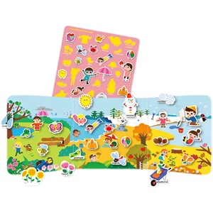 Tùy chỉnh Toddler và trẻ em sticker hoạt động cuốn sách với chủ đề khác nhau không thấm nước tái sử dụng DIY Sticker sách - Product Image 4