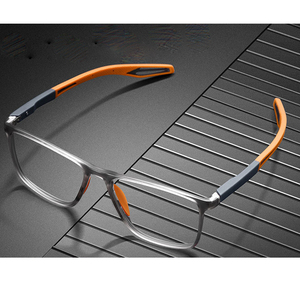 Đầy đủ rim vuông kính quang học người đàn ông khung thể thao kính theo toa khung nam TR90 Kính Đọc kính khung - Product Image 2
