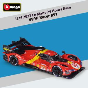 Bburago 1:24 Modèles moulés sous pression <span class=keywords><strong>2023</strong></span> Saison Le <span class=keywords><strong>Mans</strong></span> 24 Heures Endurance Race 499P Racing Car #50 #51 Alloy Diecast Toy Car Model - Product Image 5