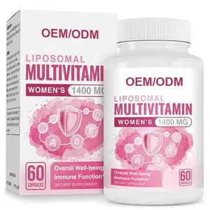 Biocaro OEM Private Label Mineral Capsules Multivitamin Supplement capsule for daily immunity and energy boost