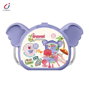 Chengji Pretend Play Makeup Kit Girls Beauty Cosmetic <strong>Dressing</strong> Shoulder Bag Pretend Makeup Toy for <strong>Toddlers</strong> - Product Image 5