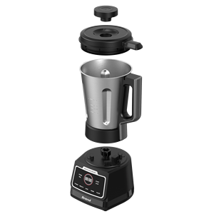 Blender chauffant en acier inoxydable de qualité alimentaire |   Robot culinaire multifonctionnel haute performance pour la préparation de soupes - Product Image 3