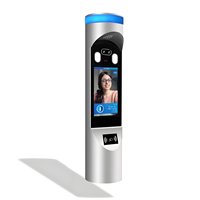 Dispositivo de Control de Asistencia y Acceso, Gestión de Entradas, Tipo Columna, Reconocimiento Facial para Oficina y Gimnasio