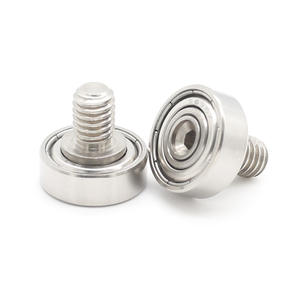 Rodillos Metálicos Automáticos de Acero Inoxidable M6 con Rosca Externa Tipo S696ZZ para Equipos Mecánicos, Venta al por Mayor - Product Image 2