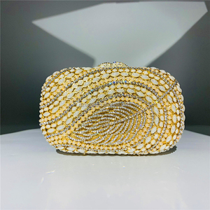 Oc4361 occi nhà sản xuất handmade Hight chất lượng phụ nữ ly hợp túi đính cườm buổi tối ly hợp Ví tiệc cưới - Product Image 1