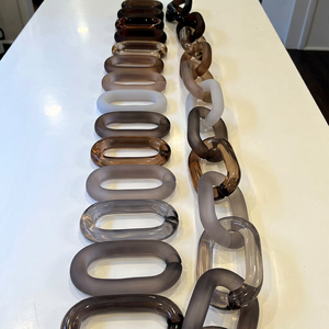 <b>Resin</b> Chain Links for Home Accessory Retailers <b>Resin</b> Chain Links for Interior Design Projects - Product Image 1