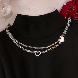 बच्चों के पहनने के सूट शरद ऋतु और सर्दियों के उच्च कॉलर लंबी आस्तीन + कोट + कोट + लेपित छोटी स्कर्ट लड़कियों तीन सेट - Product Image 4