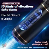 Godet de masturbation automatique vibrant et aspirant pour homme, machine de masturbation vibrante, jouets sexuels pour homme adultes 18 ans et plus