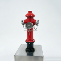 Piliers d'incendie de type français pour extérieur, vanne d'hydrant d'incendie, 4 entrées, 2,5 sorties