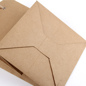 Túi Quà Tặng Giấy Tái Chế Túi Giấy Kraft Nâu Cho Quần Áo - Product Image 4