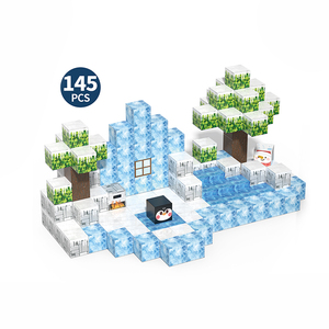 Venta al por mayor bloques magnéticos juguetes de construcción Mine World Magnet Cube <span class=keywords><strong>Set</strong></span> para niños de 3-4 años, 4-8 juguetes magnéticos para niños y niñas - Product Image 5