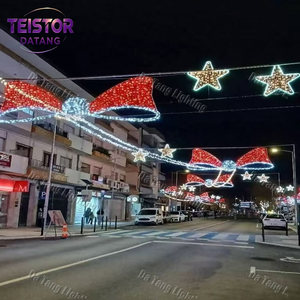 Guirlandes lumineuses LED commerciales en forme de rennes pour la décoration de Noël des rues, des allées et des quartiers commerciaux - Product Image 3