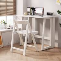 Bureau d'étude pliable NKAHS, table d'écriture pour étudiants, bureau d'ordinateur gain de place pour la maison, la chambre à coucher, les petits espaces, modèle NKAHS-H819 #   Fabriqué