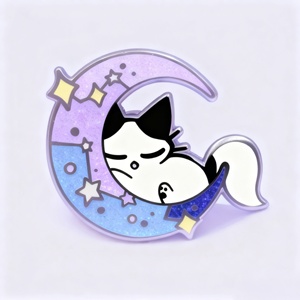 เข็มกลัดอนิเมะแบบกำหนดเองเพื่อการส่งเสริมการขาย เข็มกลัดเคลือบแข็งแบบขายส่ง ออกแบบเข็มกลัดโลหะ อุปกรณ์ตกแต่งเสื้อผ้าและหมวก - Product Image 4