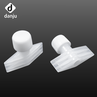 Bouchon en plastique durable et écologique en PE de 5,5 mm à visser pour poche souple (eau, vin, sauce soja)