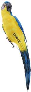 Halloween Kostuum Papegaai Vogel Realistische Home Decor Budgie Taxidermie-Blauw, 40X12X12Cm Grote Kunstmatige Papegaai - Product Image 3