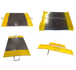 Container Ramp Aluminium Anti-slip Dock Plate For Warehouse Loading And Unloading Goods Loading Dock Ramp Container Ramp