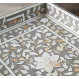 Bandeja redonda de nácar de alta calidad, bandeja de cubiertos desechable ecológica de lujo, técnica tallada, embalaje de cartón a buen precio - Product Image 1