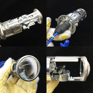 TAOCHIS-bombillas de bi-xenón para faro delantero de coche, luz de haz alto/bajo, 55W, H4 LHD RHD, 1,5 ", Micro Mini lente para proyector, 4300K, 6000K - Product Image 4