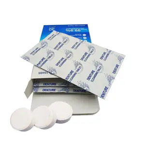 Prothese Tanden Whitening En Sterilisator Tabletten Fabrikant Met Private Label