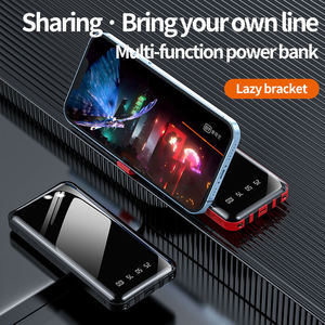 ที่ชาร์จแบบพกพาค<span class=keywords><strong>ว</strong></span>ามจุสูงกลางแจ้ง<span class=keywords><strong>10000</strong></span>/20000mAh แบตเตอรี่สำรอง4สายในตัวพร้อมหน้าจอ LED และไฟฉาย - Product Image 3