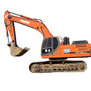 รถขุดไฮดรอลิก Doosan DX340LCA มือสอง สภาพดี เหมาะสำหรับงานก่อสร้าง/เกษตรกรรม ขุดดิน เครื่องยนต์ เกียร์ ปั๊ม - Product Image 1