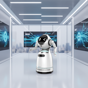 <span class=keywords><strong>Robot</strong></span> de service intelligent UBTECH Cruzr, humanoïde, contrôlé par application IA, recharge automatique, radar laser 360°, double caméra multimodale - Product Image 5