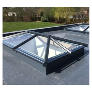 Claraboya Artificial de Techo Plano con Aislamiento Térmico, de Aluminio, con Acristalamiento Eficiente Energéticamente, Automática, Tipo Domo, <span class=keywords><strong>para</strong></span> Viviendas - Product Image 2