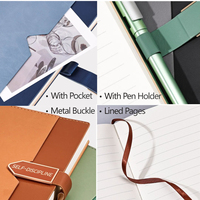 Journal en cuir personnalisé d'usine de cahier de source avec le bloc-notes de tasse de gobelets de stylo et de thé ensemble de cahiers pour la publicité de cadeau d'affaires