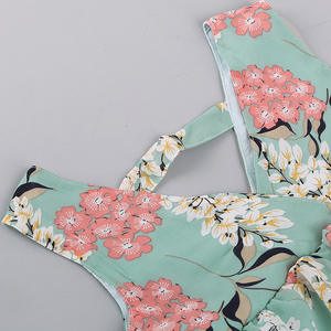 ชุดเดรสลำลองเด็กผู้หญิงลายดอกไม้ราคาประหยัด - Product Image 3