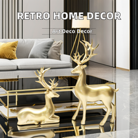 Ornement en forme de renne pour décoration de fête, thème de Noël, idéal pour la décoration intérieure du salon