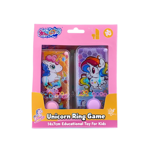 Jeu de bagues licorne 14x7cm, jouet éducatif pour enfants - Product Image 2