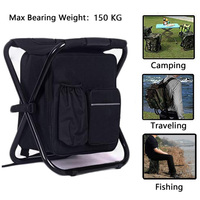 Sac à dos portable outils de pique-nique sac en gros chaise de Camping pliante avec sac isotherme randonnée siège Table sacs