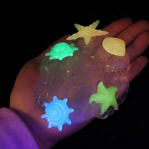 TOYSRUNNER Eco-Friendly Glow Dark Star Crystal Slime Soft <b>Clay</b> Plastic Mud DIY Accessory Play Dough <b>Modeling</b> EN71 Certified - Product Image 3