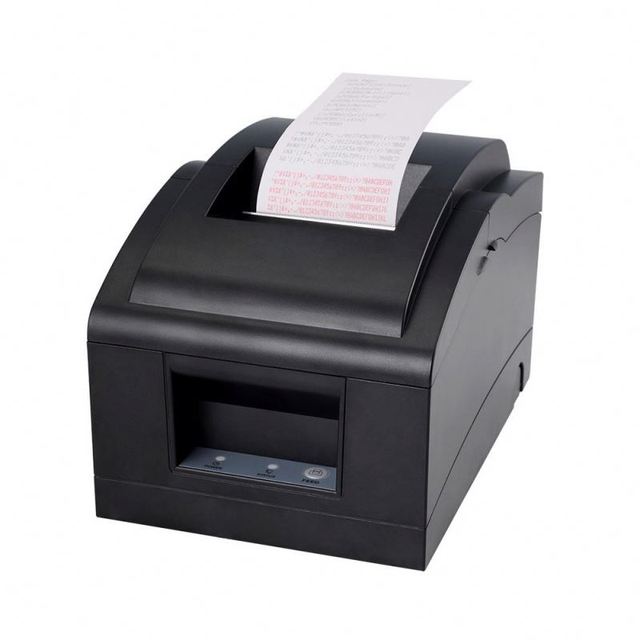 76mm Dot Matrix Receipt Printer with Auto Cutter Optional Invoice Printing Machine POS Printer