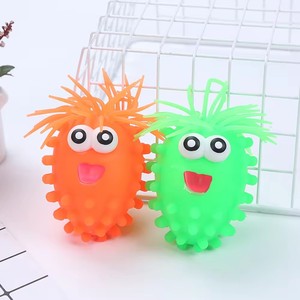 Jincan bán chạy nhất trái cây đầy màu sắc hình dạng cảm giác Squishy Đồ chơi dứa bóng chống căng thẳng Đồ chơi cho bé trai bé gái độ tuổi 5 7 năm - Product Image 3