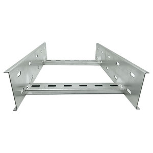 China Manufacturer <b>Aluminum</b> Alloy Corrosion Resistant Perforated <b>Ladder</b> Type Long Span Cable Tray Industrial 60 Pcs Capacity - Product Image 1