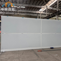 Maison conteneur préfabriquée pliable rapide de 20 pieds pour bureau, fabrication chinoise