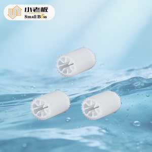 Medios de biofiltro HDPE PE08 MBBR de alta calidad para plantas de tratamiento de aguas residuales - Product Image 1