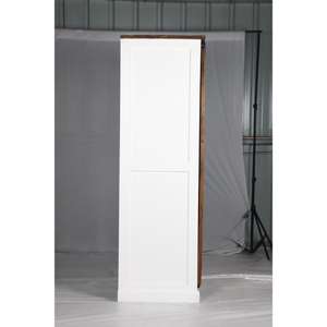 ตู้เสื้อผ้าห้องนอน Muro สีขาวและสีขาวธรรมชาติ ตู้ข้างสไตล์โมเดิร์นหรูหรา ผลิตภัณฑ์ทำมือ ขายส่งสำหรับห้องรับประทานอาหาร - Product Image 2