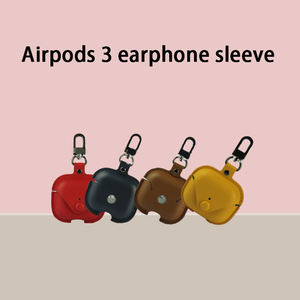 Estuche de Cuero <span class=keywords><strong>para</strong></span> Auriculares Inalámbricos <span class=keywords><strong>AirPods</strong></span> Pro2, Funda Protectora <span class=keywords><strong>para</strong></span> Apple <span class=keywords><strong>Airpods</strong></span> 3, Bolsa de Transporte <span class=keywords><strong>para</strong></span> Air Pods - Product Image 3