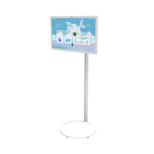 Cintoe - <span class=keywords><strong>Televisor</strong></span> Inteligente de <span class=keywords><strong>25</strong></span> y 32 <span class=keywords><strong>Pulgadas</strong></span> con Pantalla Táctil Giratoria, Portátil, con Cámara Android, Tablet PC, Soporte Portátil con Ruedas - Product Image 4