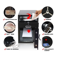 Cash Drop Safes Kaution Schublade Safe Stahl Safe