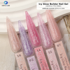 เจลต่อเล็บสีมิลค์กี้ชิมเมอร์แบบใหม่ ปราศจากสาร Hema เจลแข็งติดทนนาน ปราศจากสาร TPO รับผลิตแบรนด์ส่วนตัว - Product Image 2